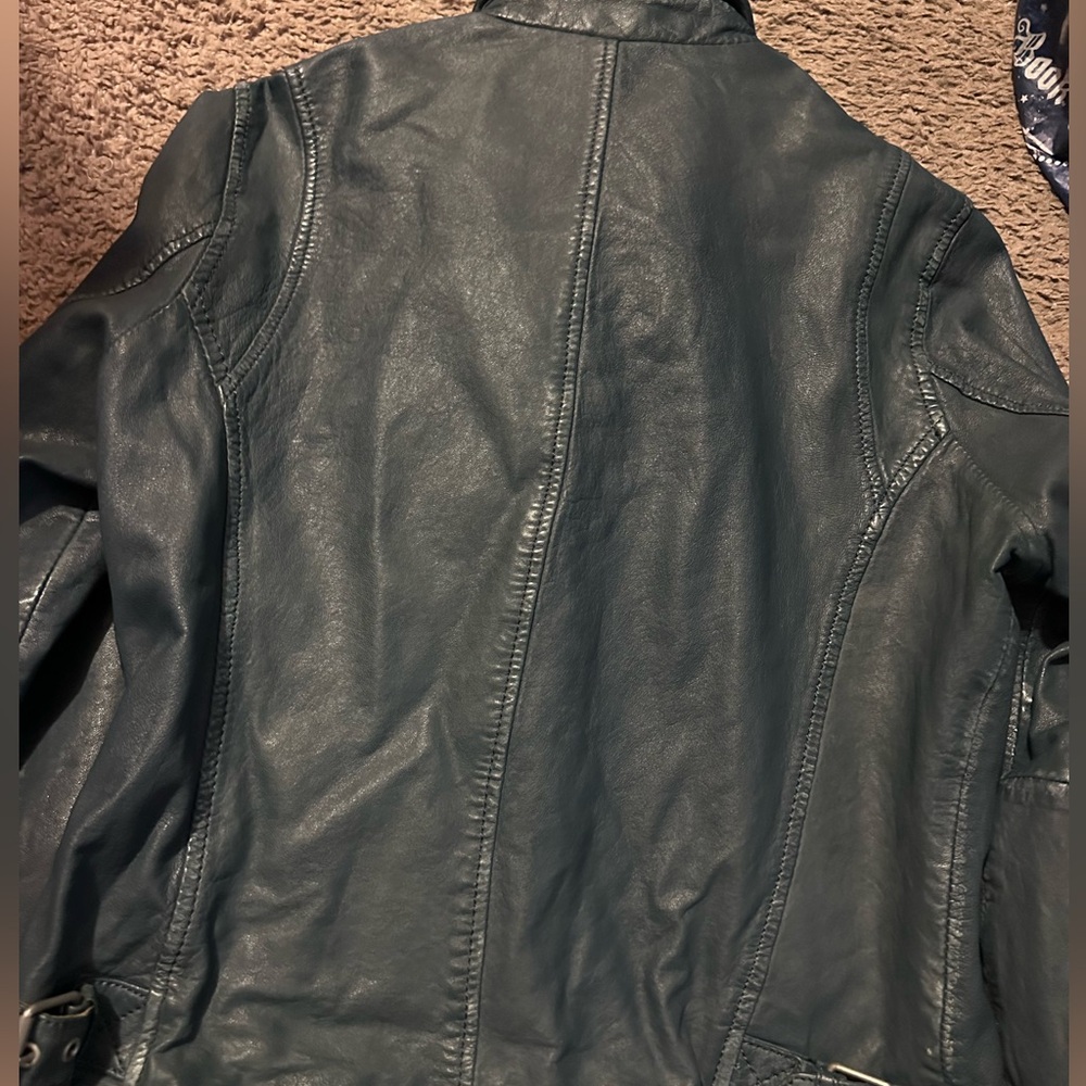 Mauritius Leather Jacket 10 Medium - image 4